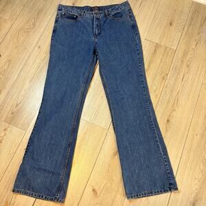 Denver Hayes Jeans Classic Fit Bootcut Jeans Womens 14x34 100% Cotton